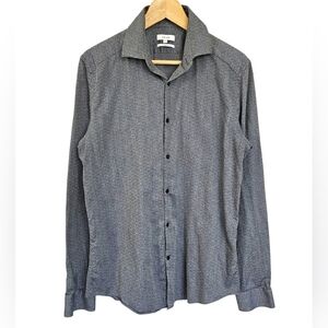 Reiss Ronny Blue Slim‎ Fit Dress Shirt